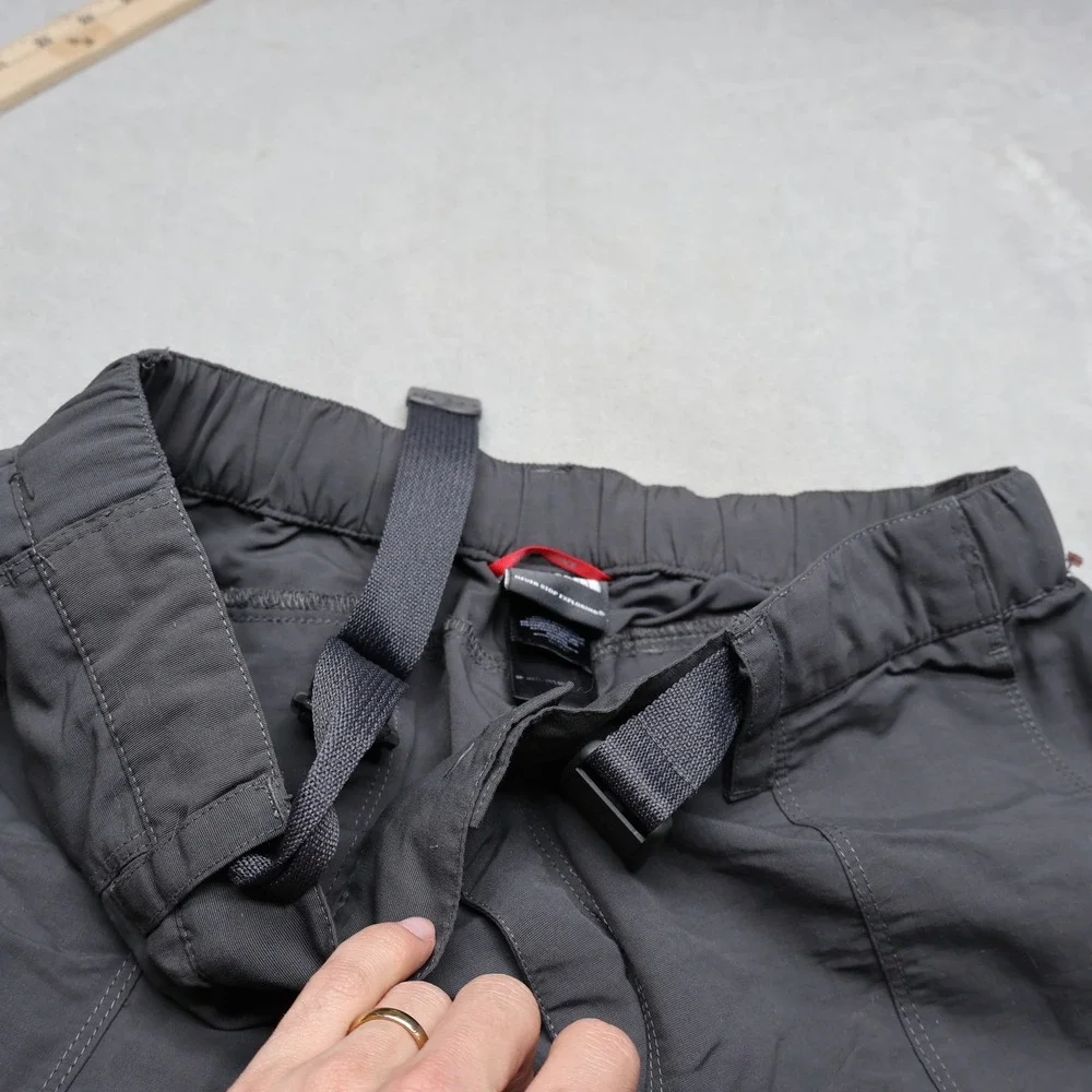 North Face Pant Men Medium Black Convertible Quick Dry Lightweight Outdoor 30x29